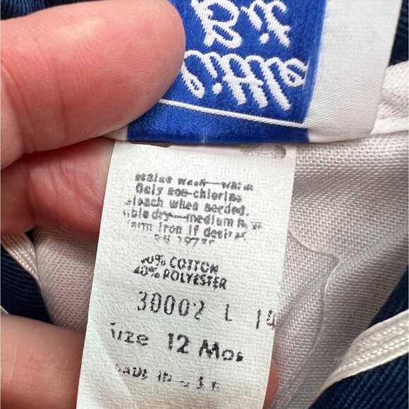 Vintage Little Bit Sailor Baby Romper & Snap Closure‎ 12 Mos - Picture 6 of 7